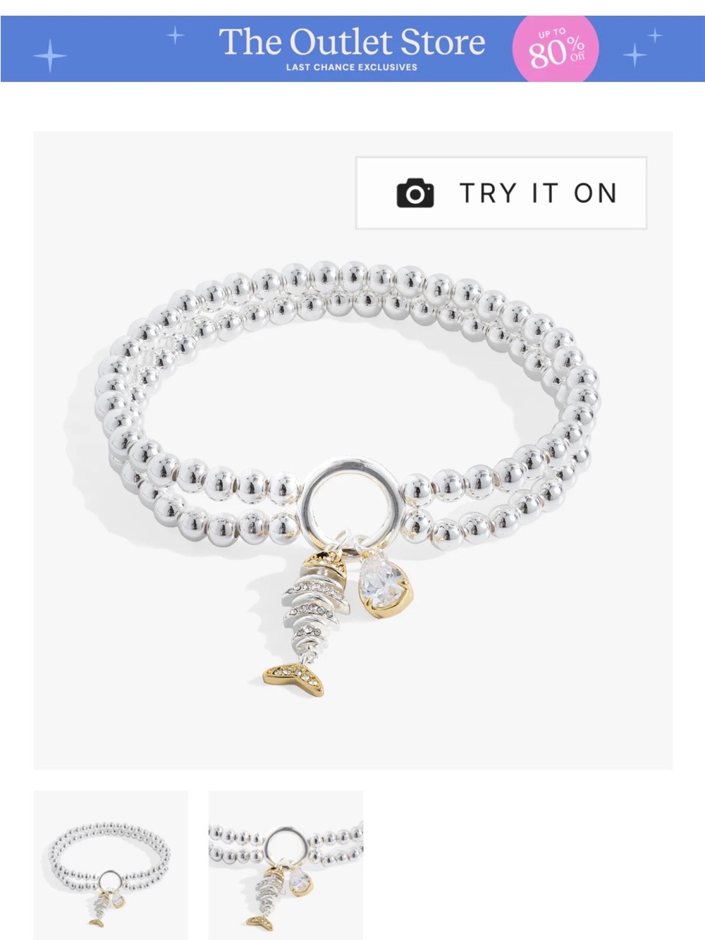 BRAND NEW WITH TAGS Alex + Ani Fishbone Stretch Bracelet